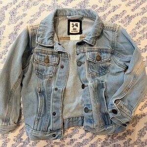 Cotton On Kids Light Wash Denim Jacket